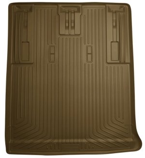 Cadillac Escalade Cargo Liner - Rear Cargo - Husky Liners - WeatherBeater - Tan - `07-`13